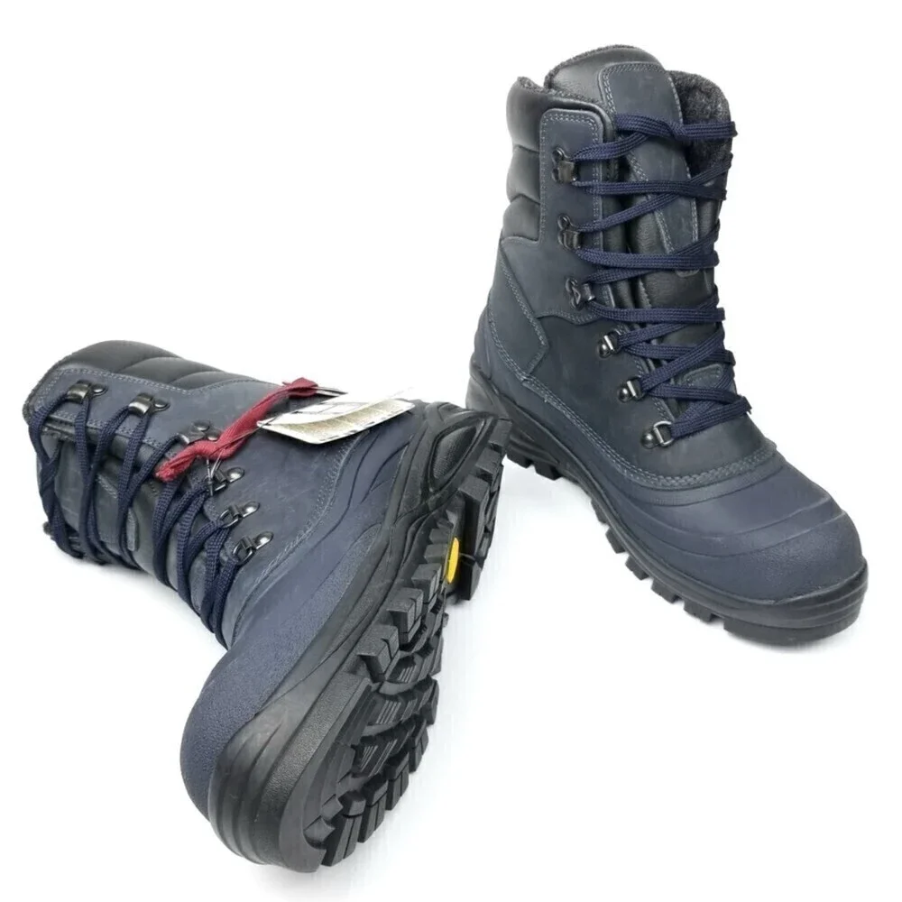 NWT BOSCO Vibram Thinsulate Hiking Trekking Workwear Duck Boot 10 Black Gorpcore